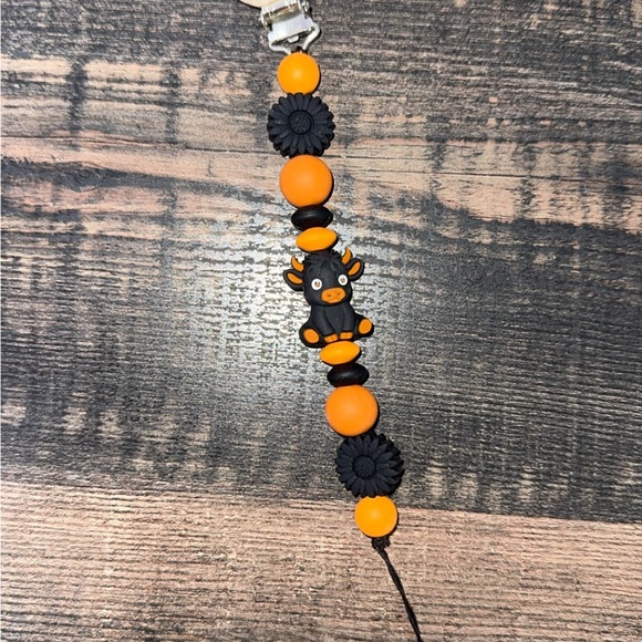 Colorful Beaded Pacifier Clips - Picture 13 of 15